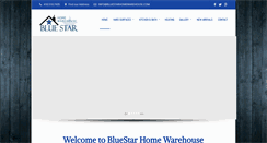 Desktop Screenshot of bluestarhomewarehouse.com